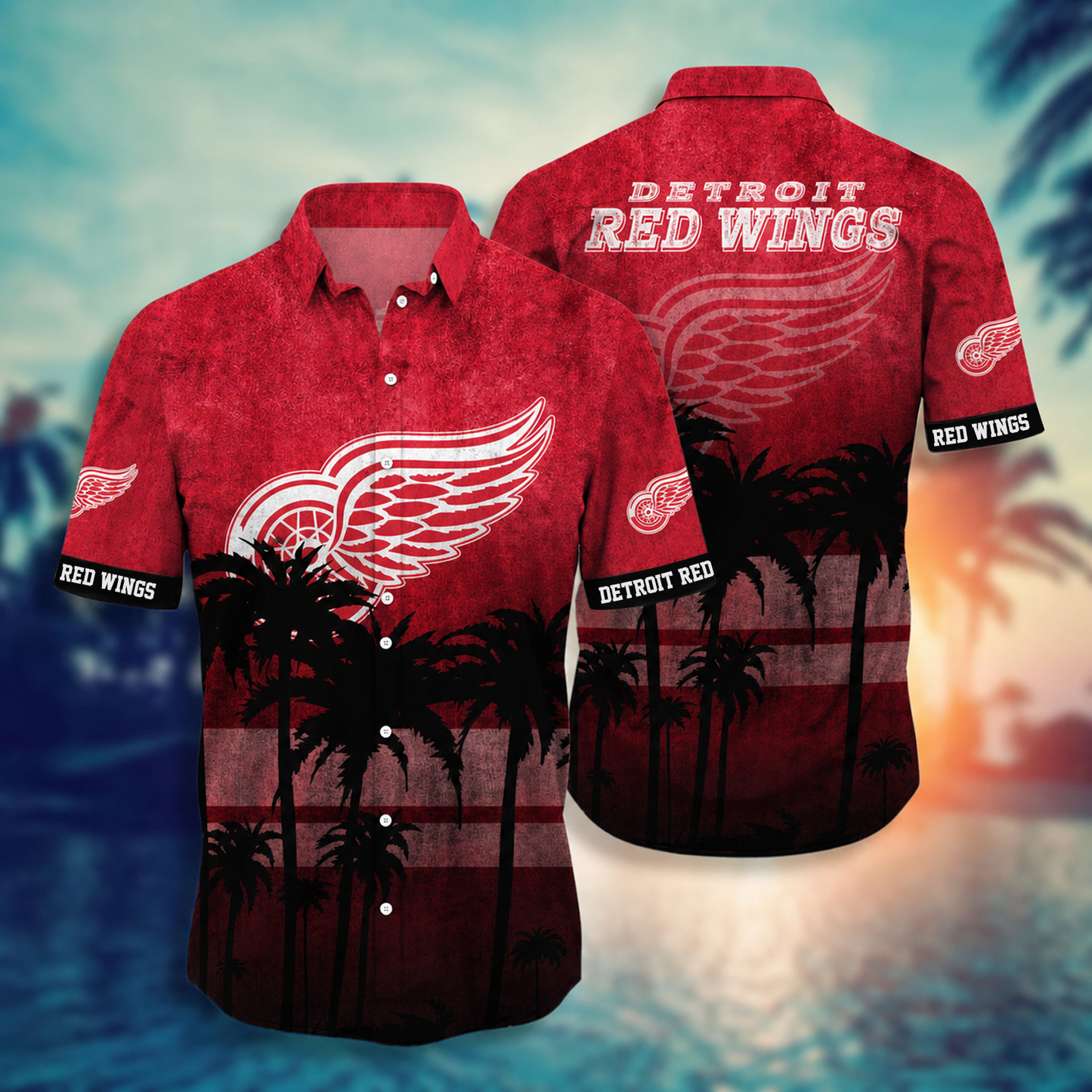 DET x NHL Hawaii Shirt Style Hot Trending Summer 0605 DatND DVT
