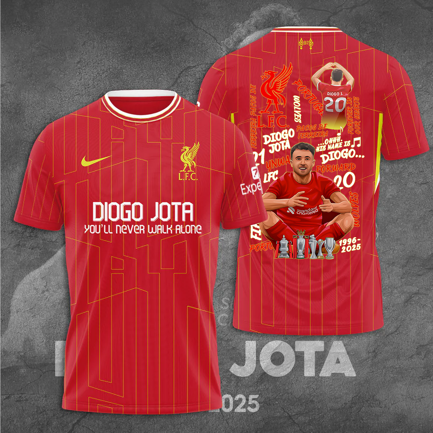 DJ20 x LIV 3D Shirt V7 DATND TANTD