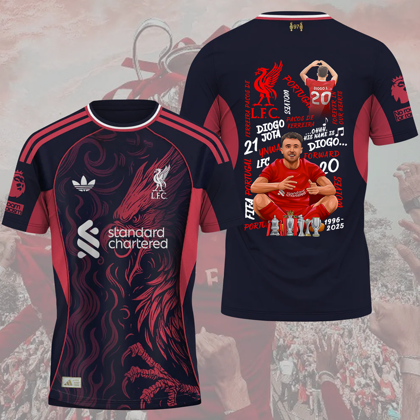 DJ20 x LIV 3D Shirt V7 DATND TANTD