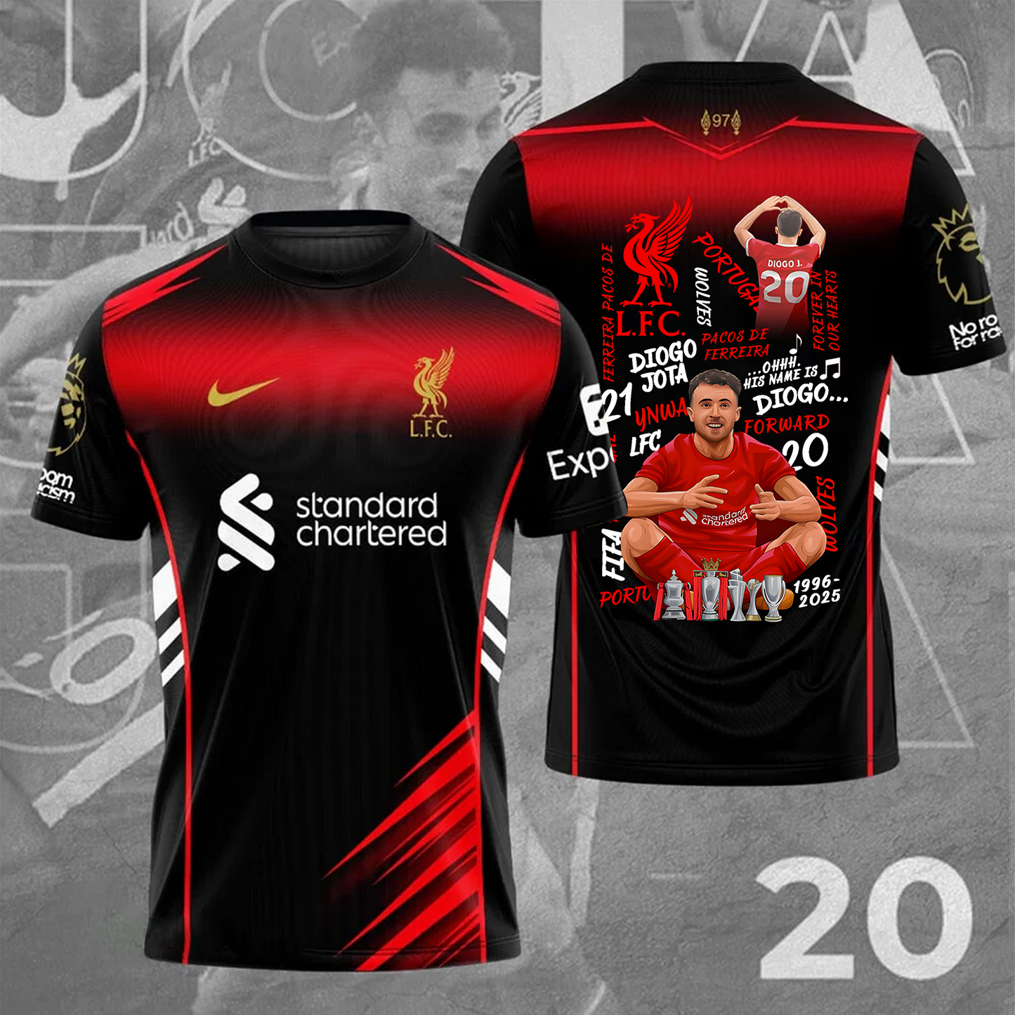 DJ20 x LIV 3D Shirt V7 DATND TANTD