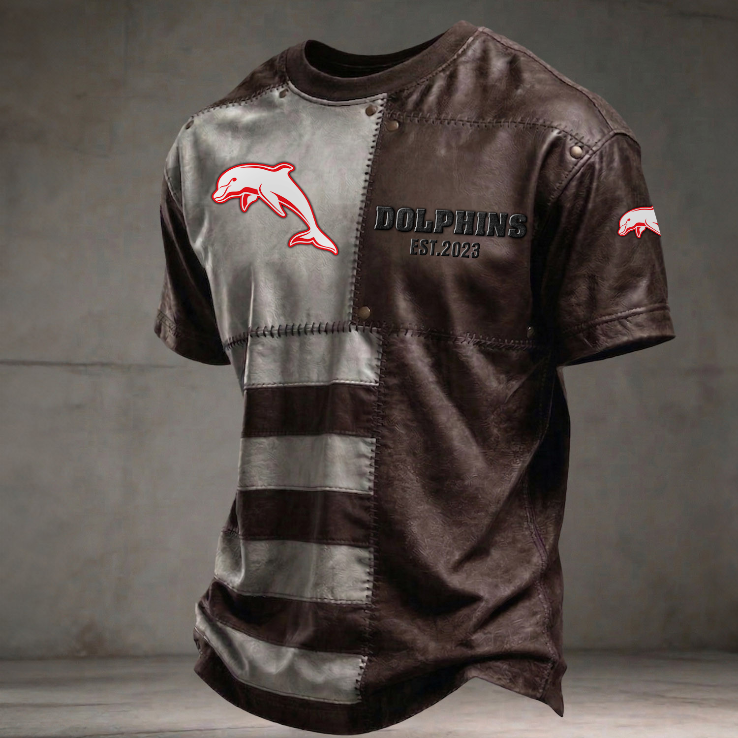 DOL x NRL Premium 3D Shirt DATND TANTD 060426 Brown
