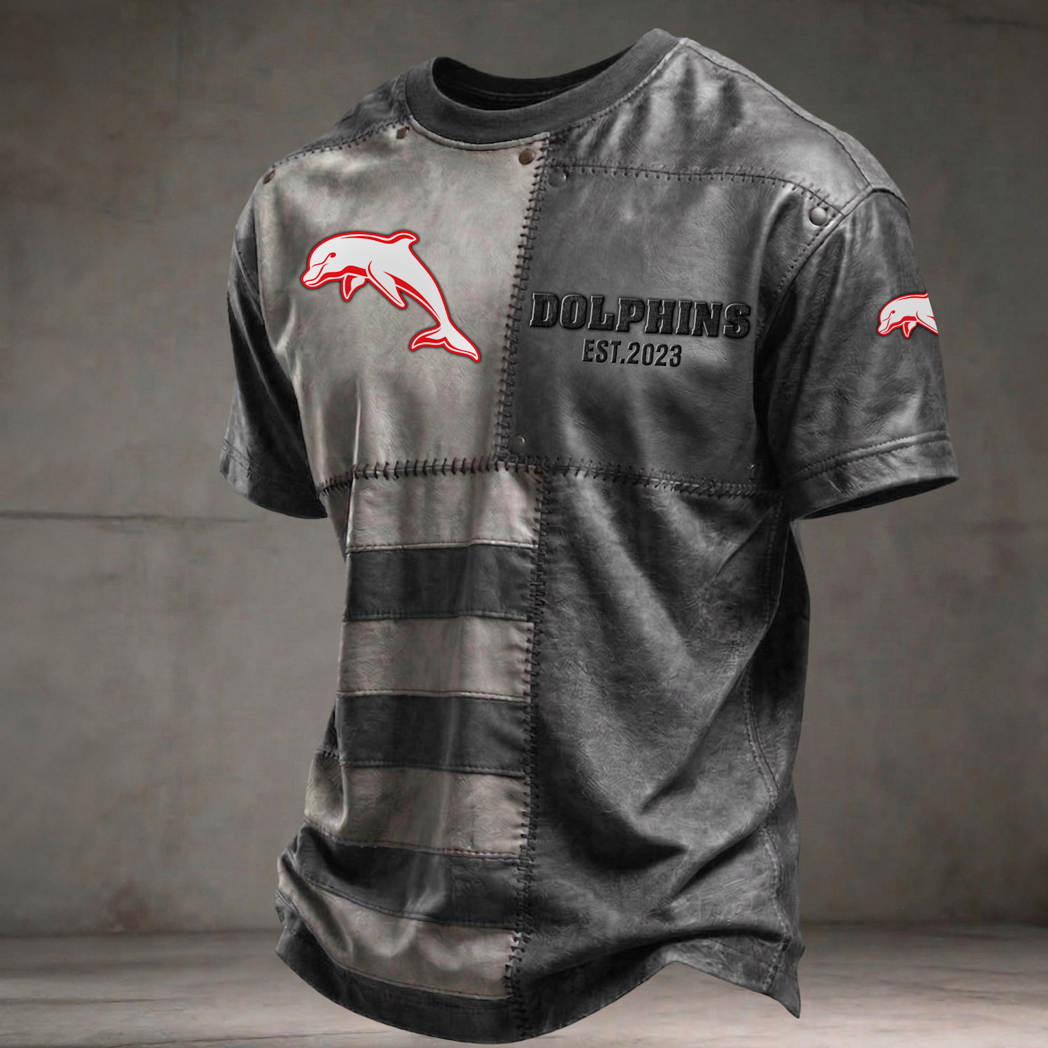 DOL x NRL Premium 3D Shirt DATND TANTD 060426 Grey