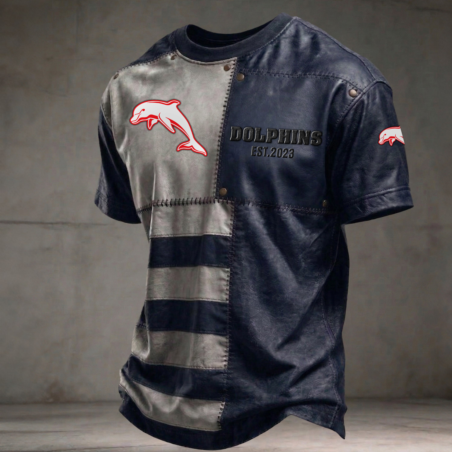 DOL x NRL Premium 3D Shirt DATND TANTD 060426 Navy
