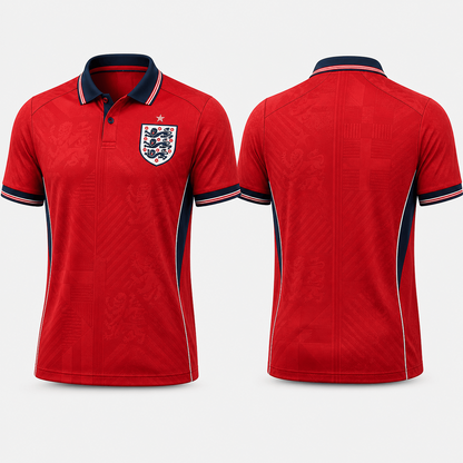 England Premium WC26 Polo Shirt 0805 V2 DatND DVT