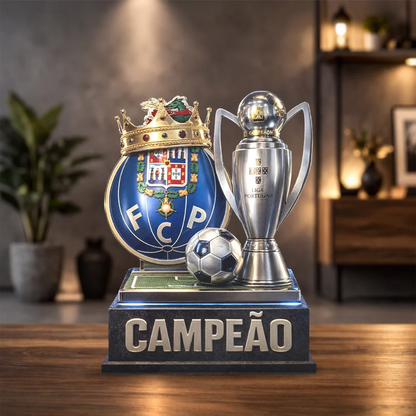 FC PORTO  National Champion 202526 Custom Shape Acrylic Plaque V3 0705 DatND DVT 1
