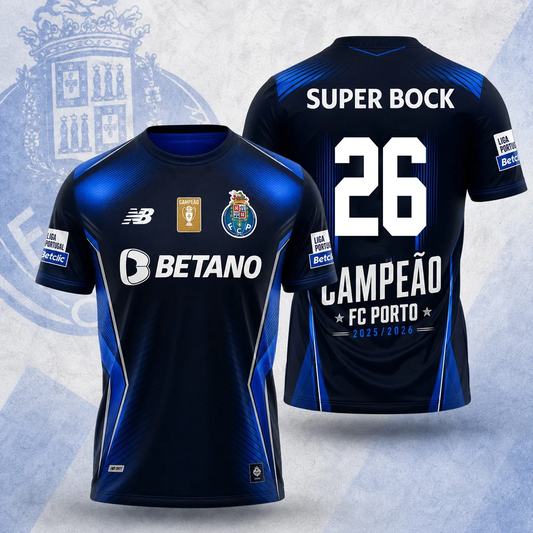 FC Porto CAMPEÃO Liga Portugal 2026 3D Apparel V4 0405 DatND DVT