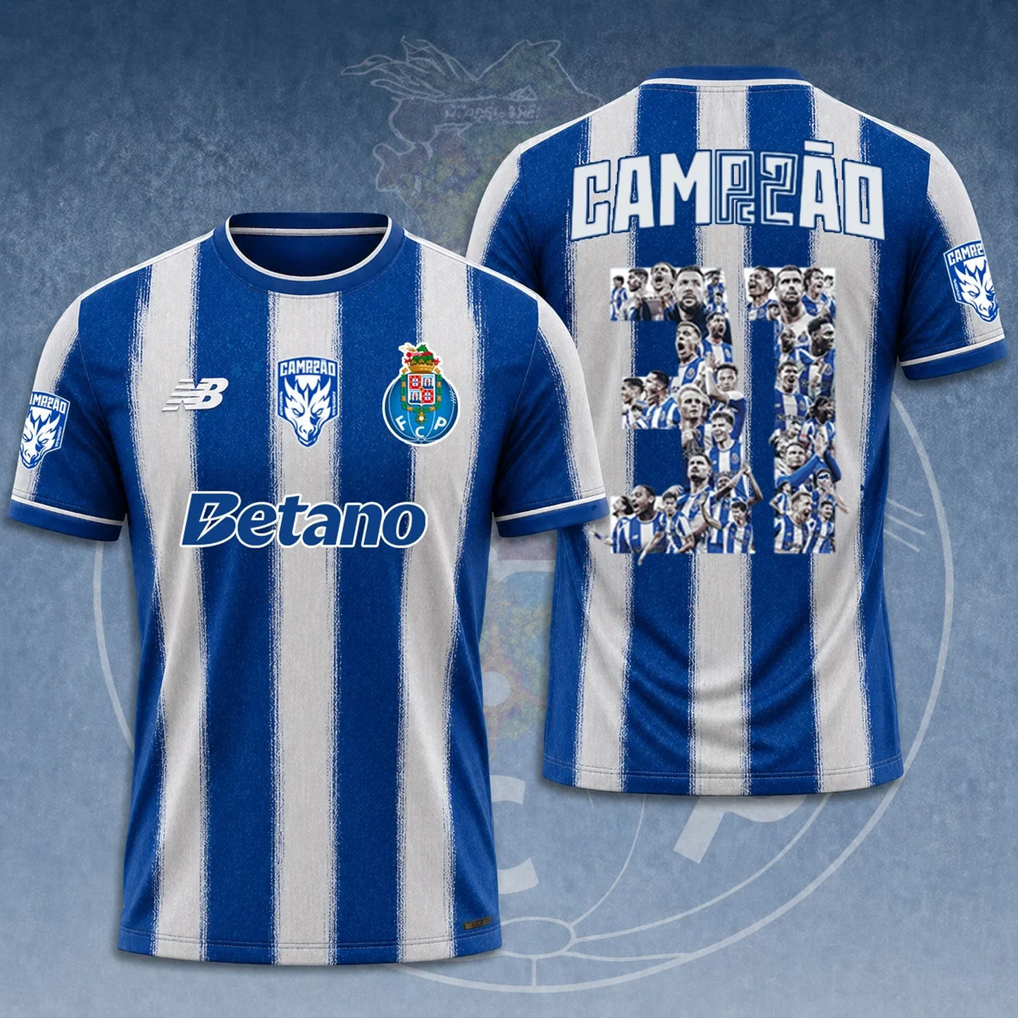 FC Porto CAMPEÃO Liga Portugal 2026 3D Apparel V5 0405 DatND DVT