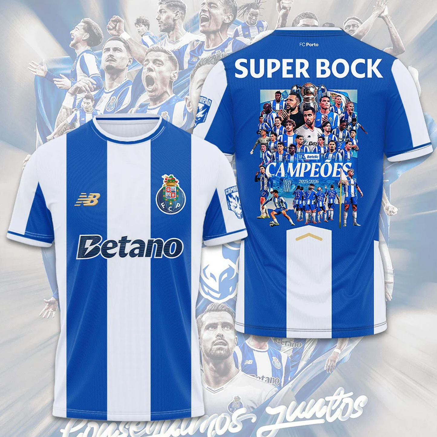 FC Porto CAMPEÃO Liga Portugal 2026 3D Apparel V8 0405 DatND DVT