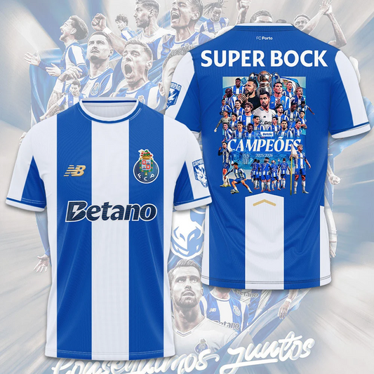 FC Porto CAMPEÃO Liga Portugal 2026 3D Apparel V8 0405 DatND DVT