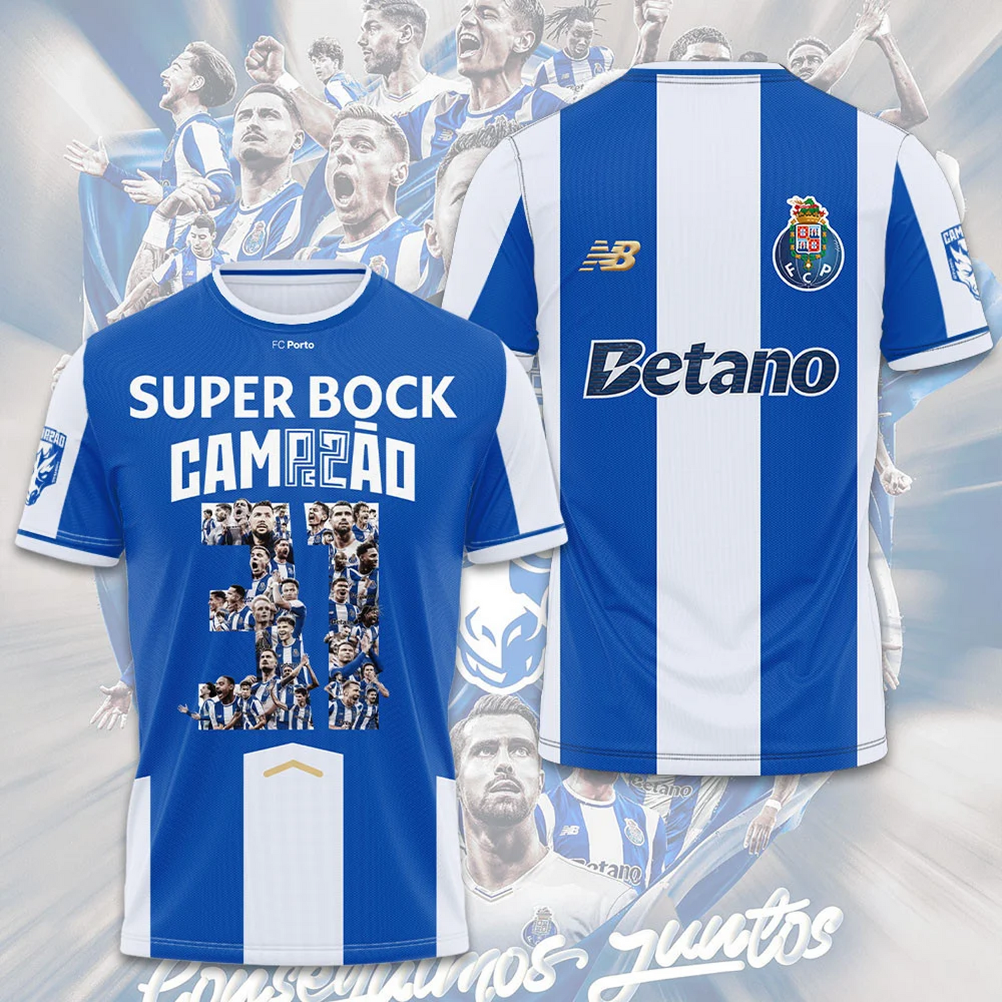 FC Porto CAMPEÃO Liga Portugal 2026 3D Apparel V9 0405 DatND DVT