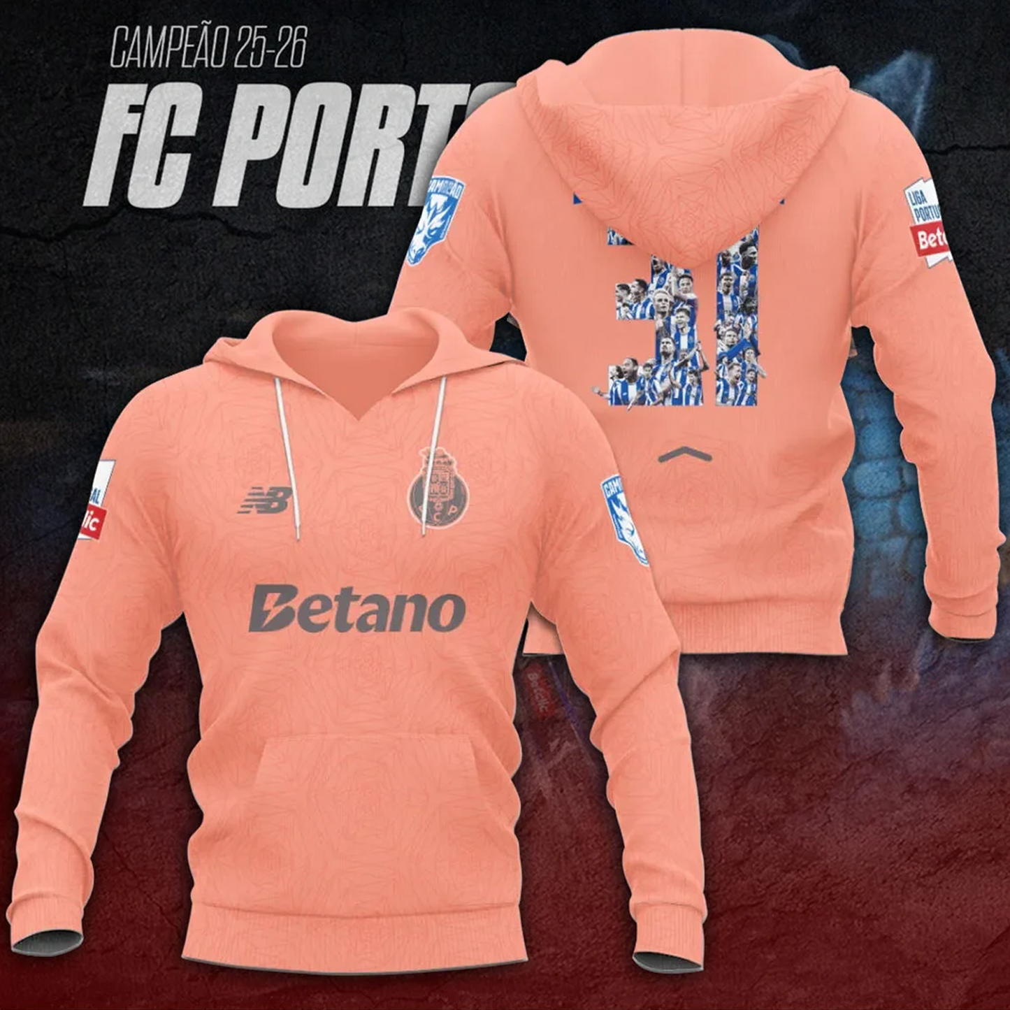 F.C. Porto Campeao Liga Portugal 2526 3D Shirt V 0705 DatND DVT