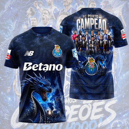 F.C. Porto Campeao Liga Portugal 2526 3D Shirt V3 0705 DatND DVT