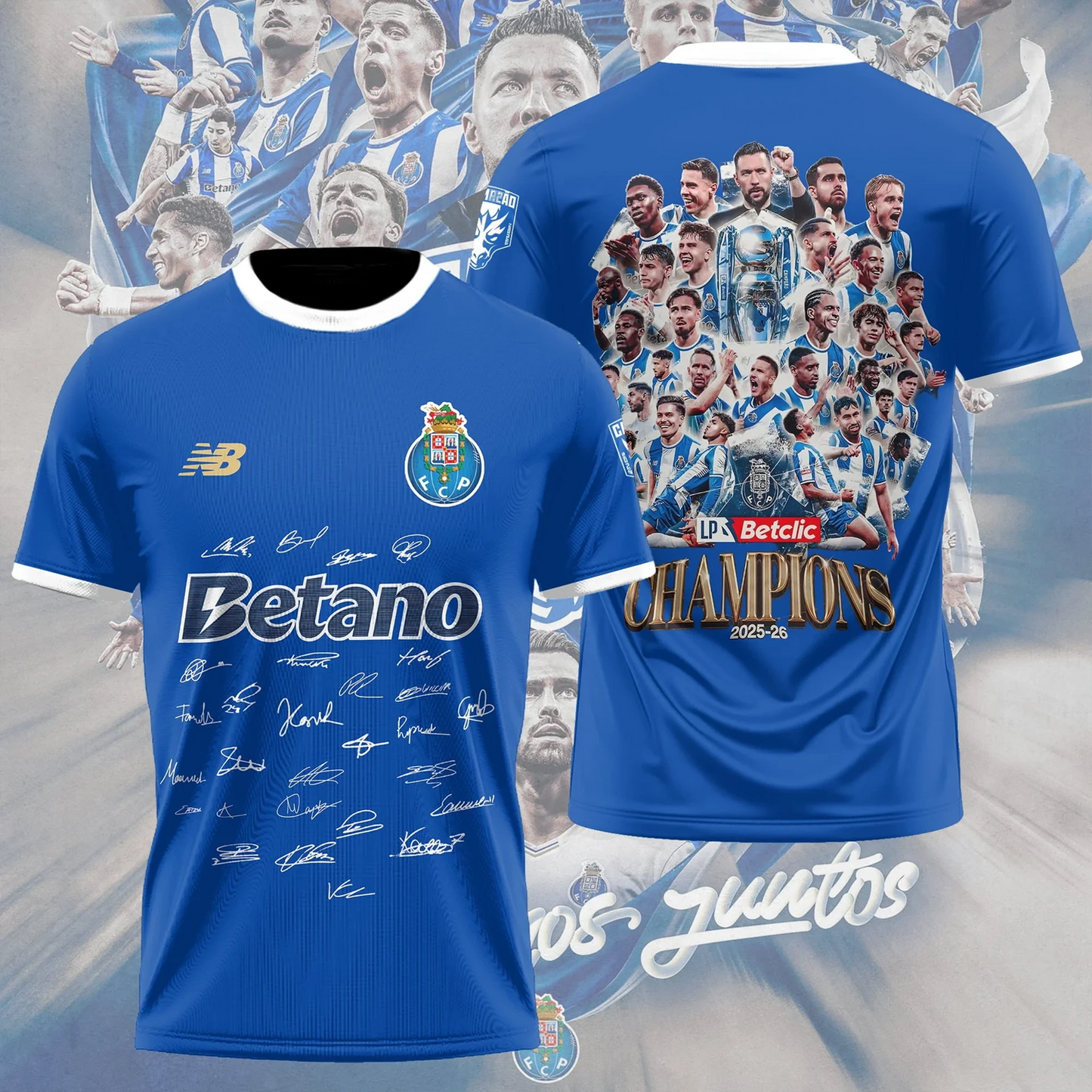 F.C. Porto Campeao Liga Portugal 2526 3D Shirt V5 0705 DatND DVT