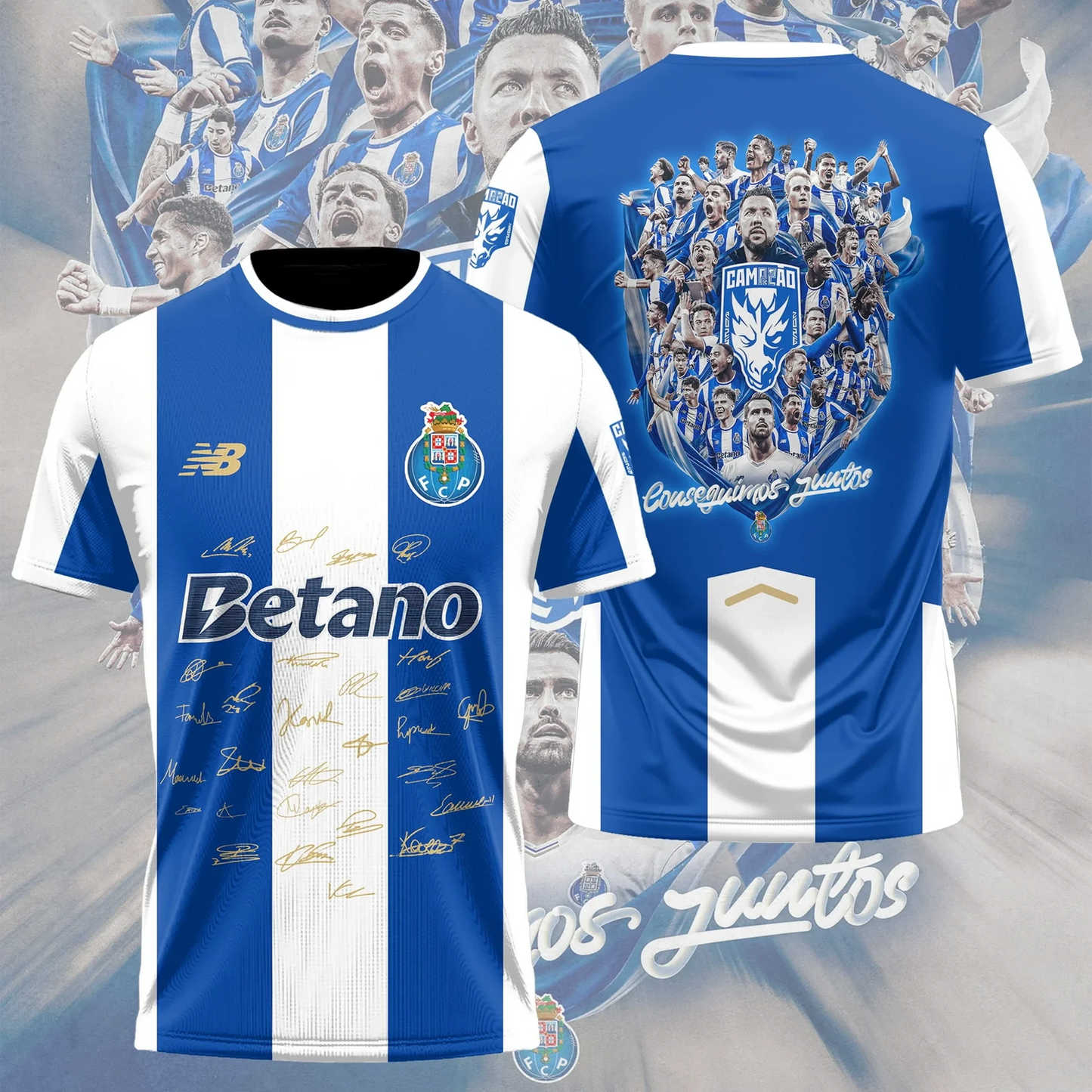F.C. Porto Campeao Liga Portugal 2526 3D Shirt V6 0705 DatND DVT