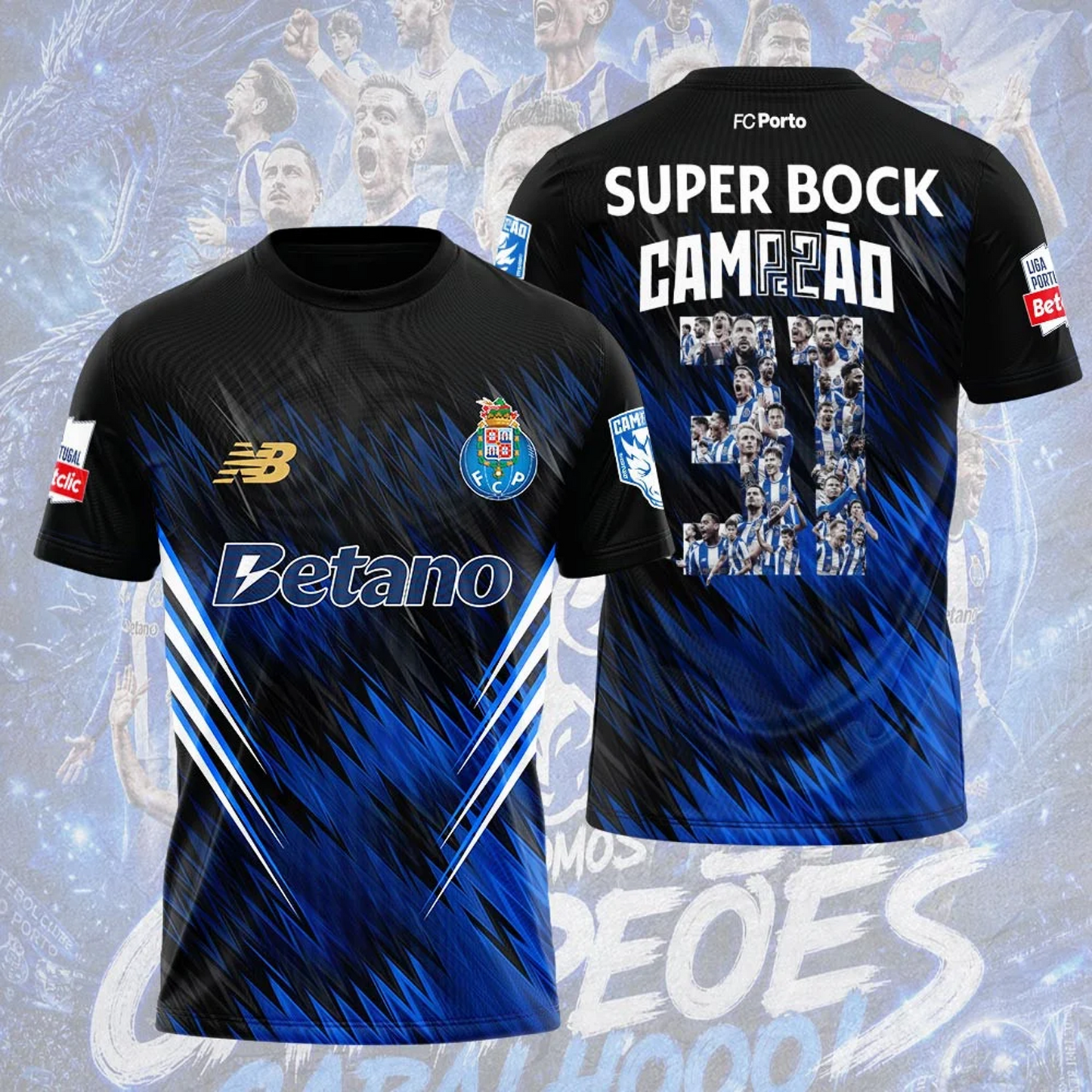 F.C. Porto Campeao Liga Portugal 2526 3D Shirt V7 0705 DatND DVT