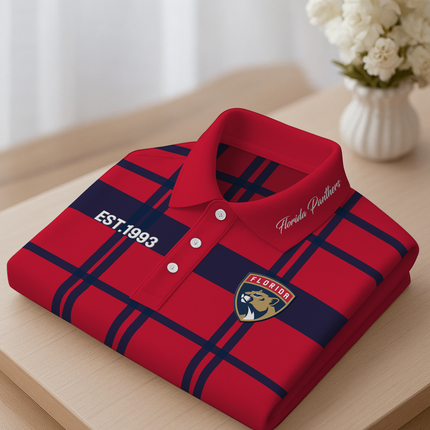 FLA Premium NHL Polo Shirt 2703 DatND DVT 1
