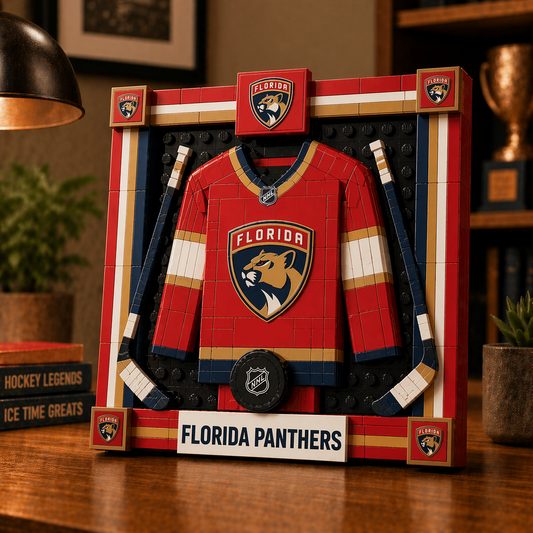 FLA x NHL Framed Jersey Building Set 2404 DatND DVT