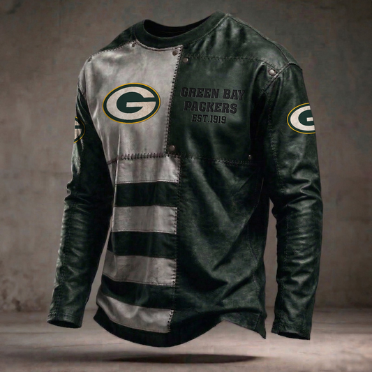 GB x NFL Long Sleeved Shirt 2304 DatND DVT Army