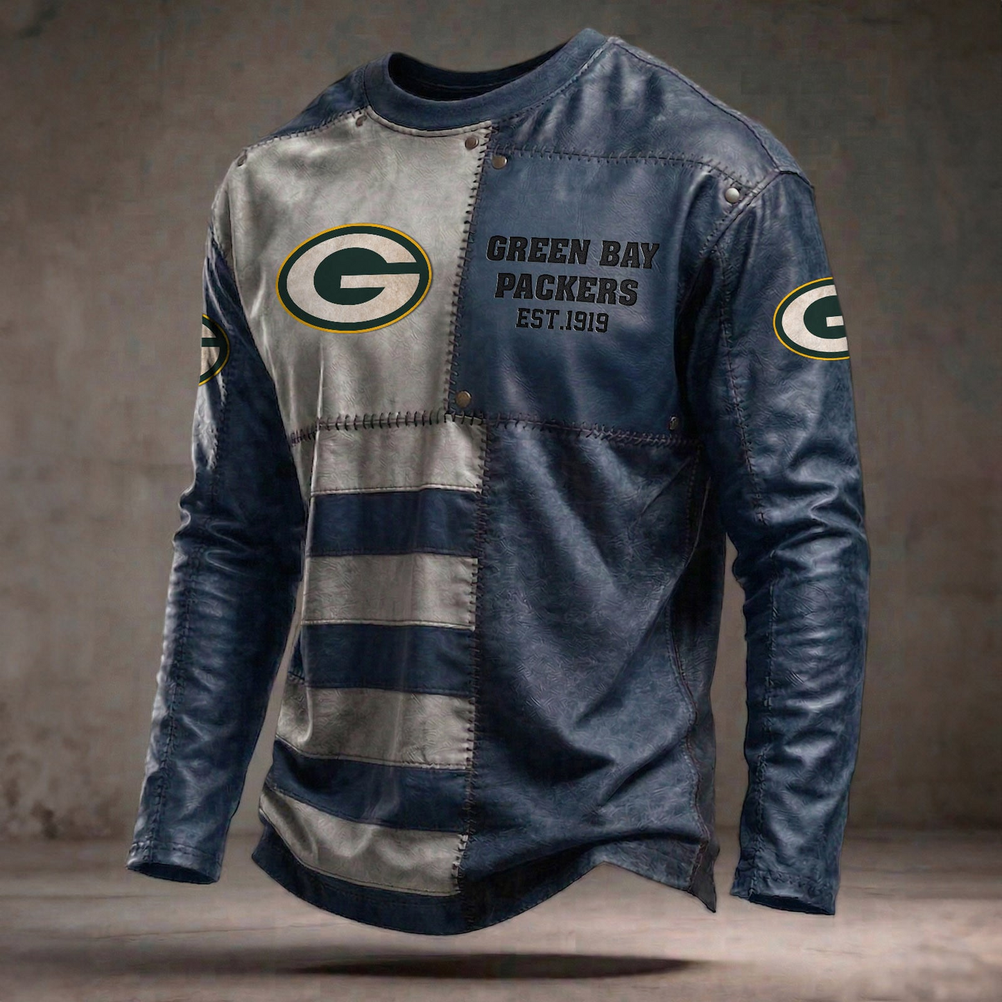 GB x NFL Long Sleeved Shirt 2304 DatND DVT Army