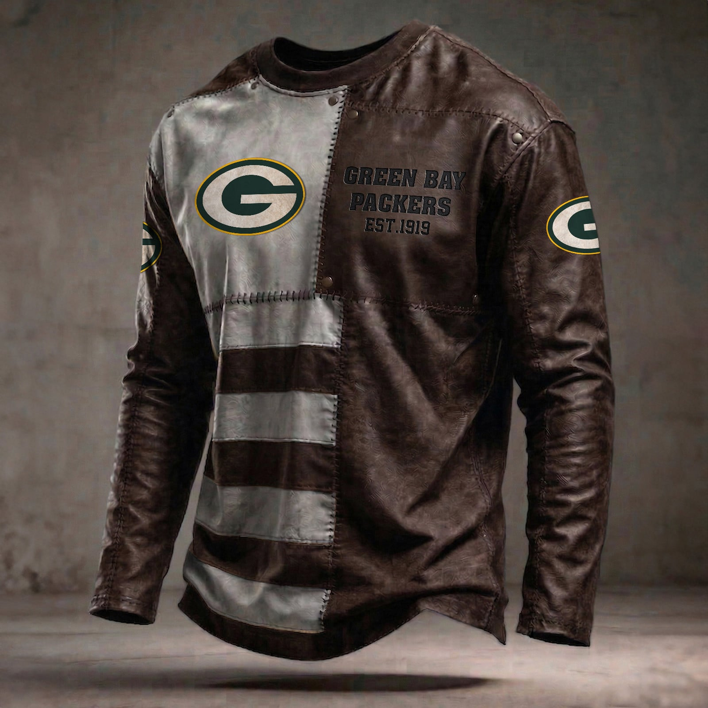 GB x NFL Long Sleeved Shirt 2304 DatND DVT Army