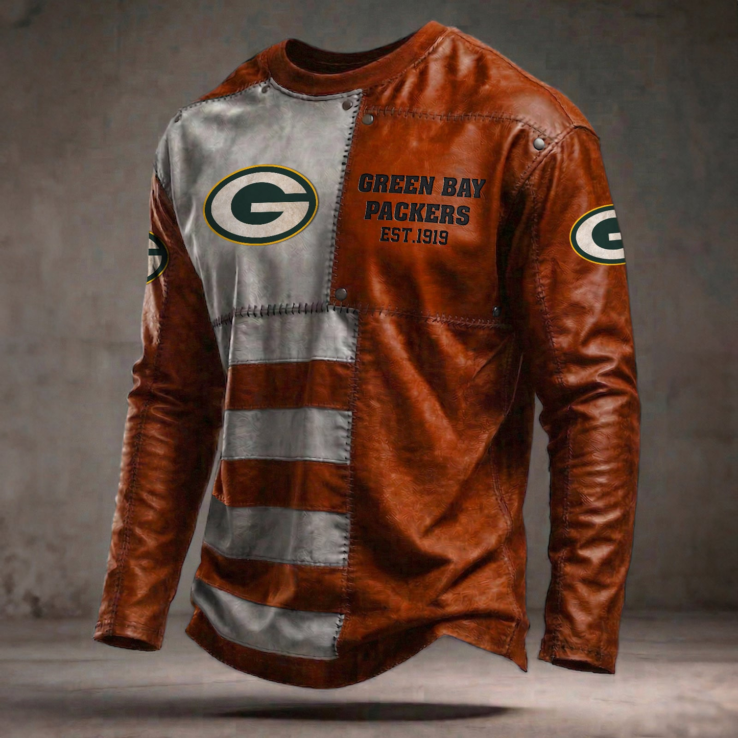 GB x NFL Long Sleeved Shirt 2304 DatND DVT Army