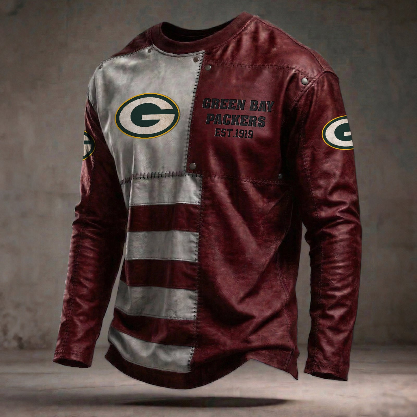 GB x NFL Long Sleeved Shirt 2304 DatND DVT Army