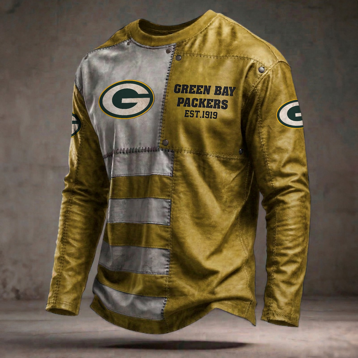 GB x NFL Long Sleeved Shirt 2304 DatND DVT Army