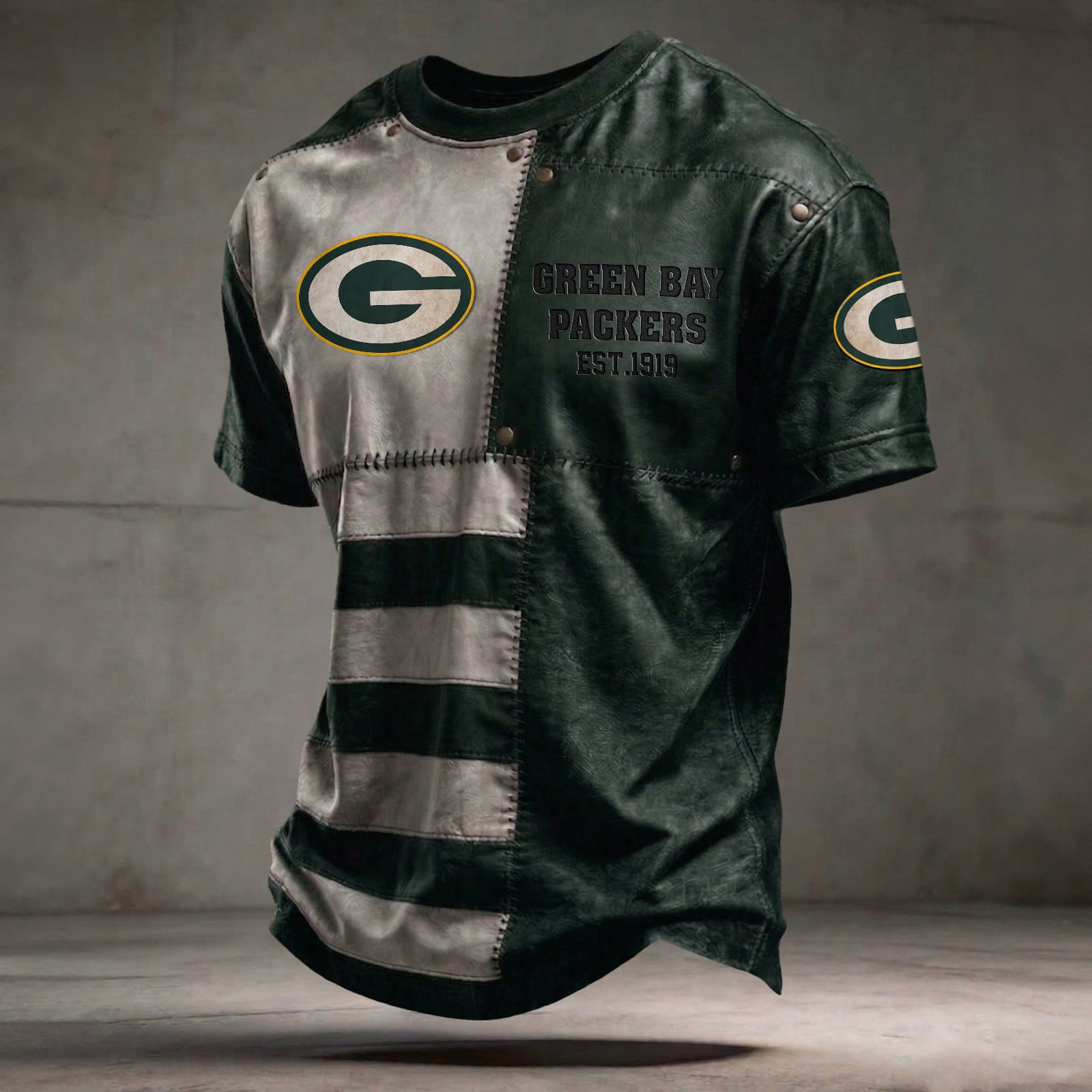 GB x NFL T-Shirt 0404 DatND DVT Army