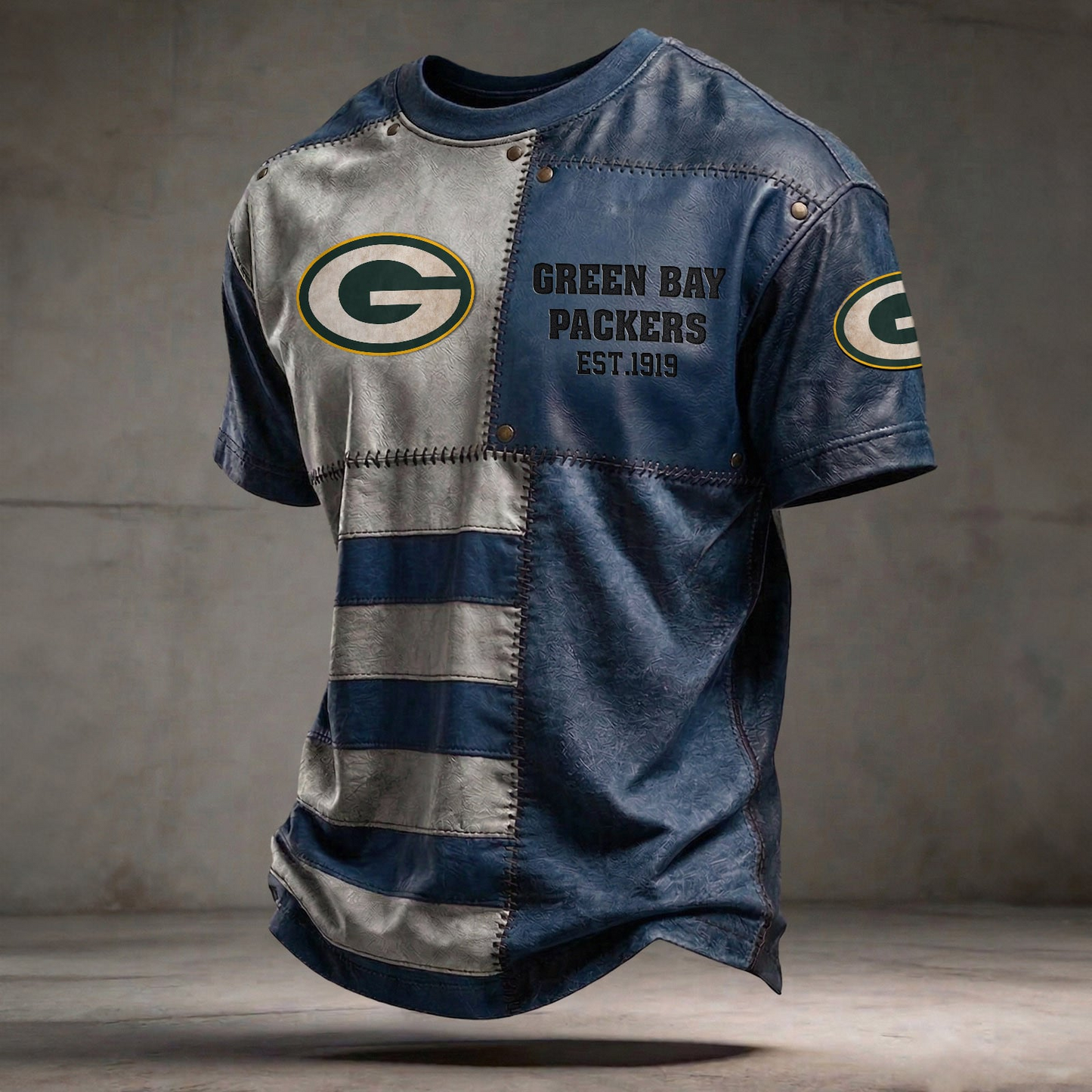 GB x NFL T-Shirt 0404 DatND DVT Blue