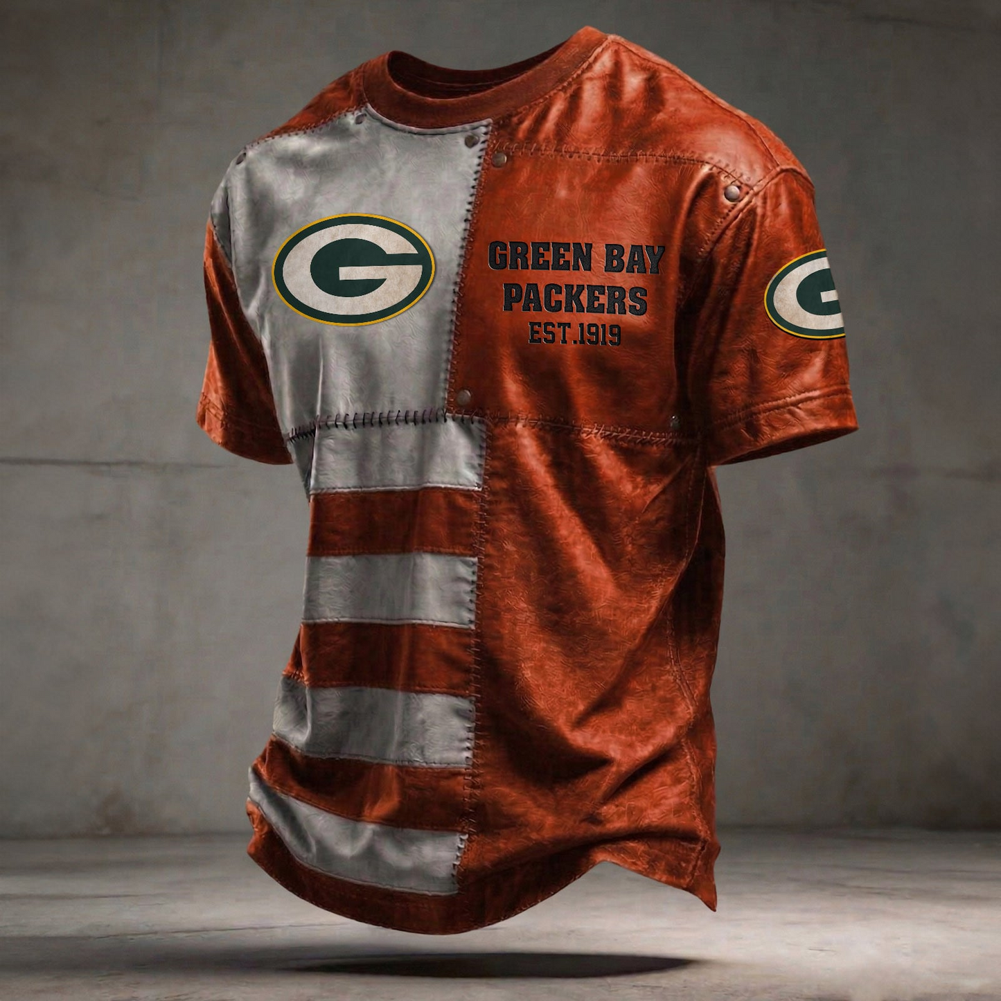 GB x NFL T-Shirt 0404 DatND DVT Orange