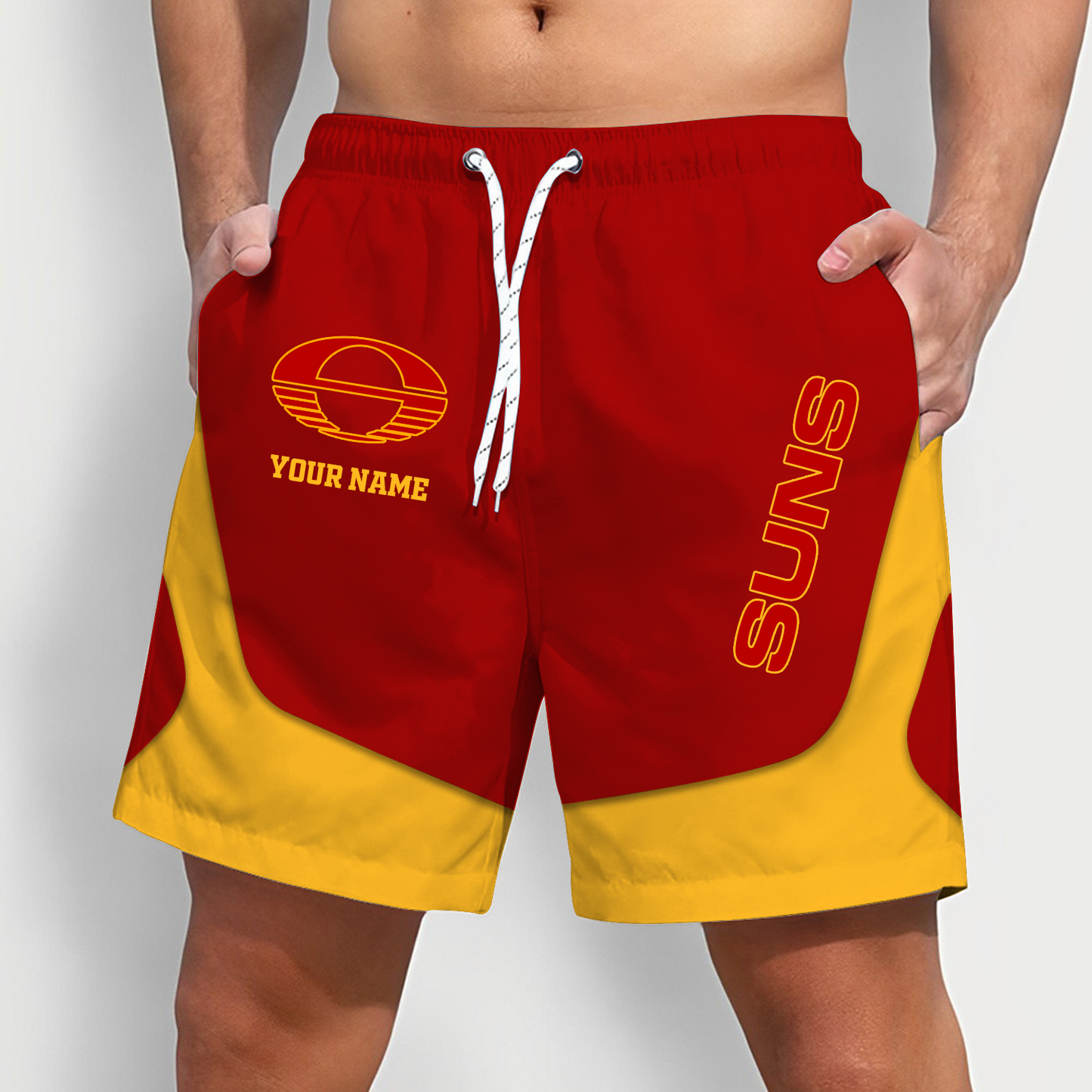 GCS x AFL Team Special Short Pants For Men Custom Name Gifts DATND TANTD 070426