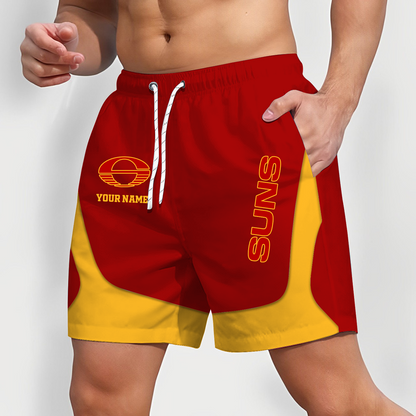 GCS x AFL Team Special Short Pants For Men Custom Name Gifts DATND TANTD 070426