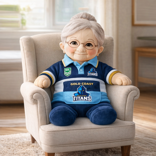 GLD x NRL Grandma Plush Mascot 2003 DatND DVT