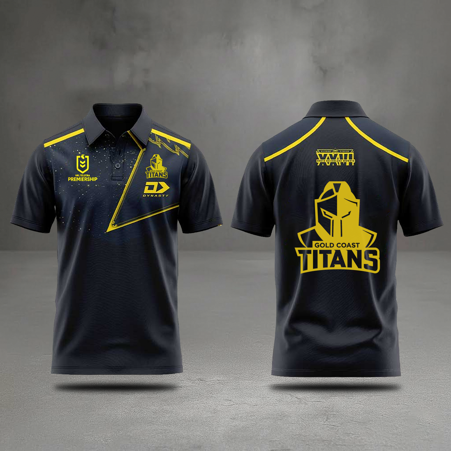 GLD x NRL Rugby League 2026 Polo Shirt 0304 DatND DVT
