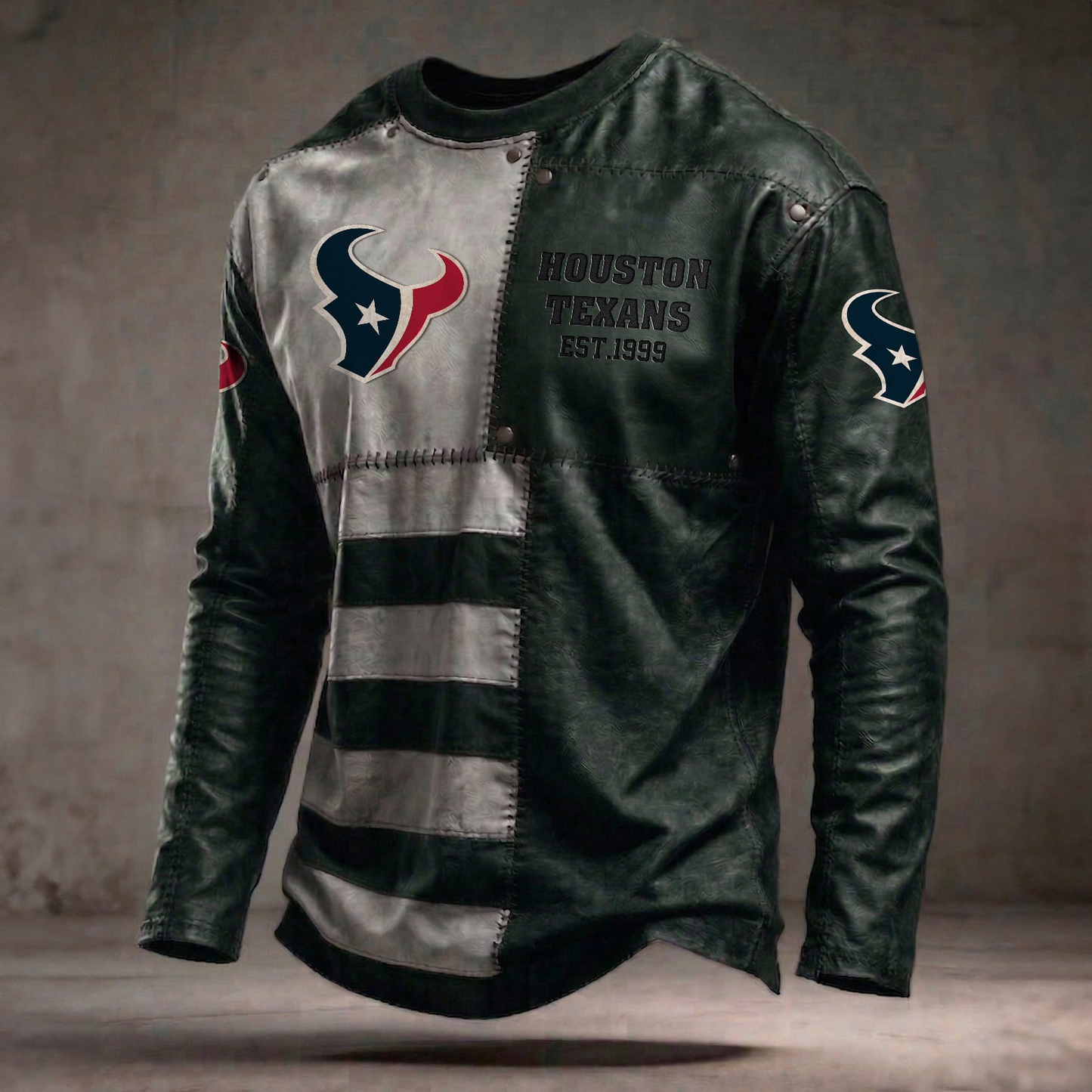 HOU x NFL Long Sleeved Shirt 2304 DatND DVT Army