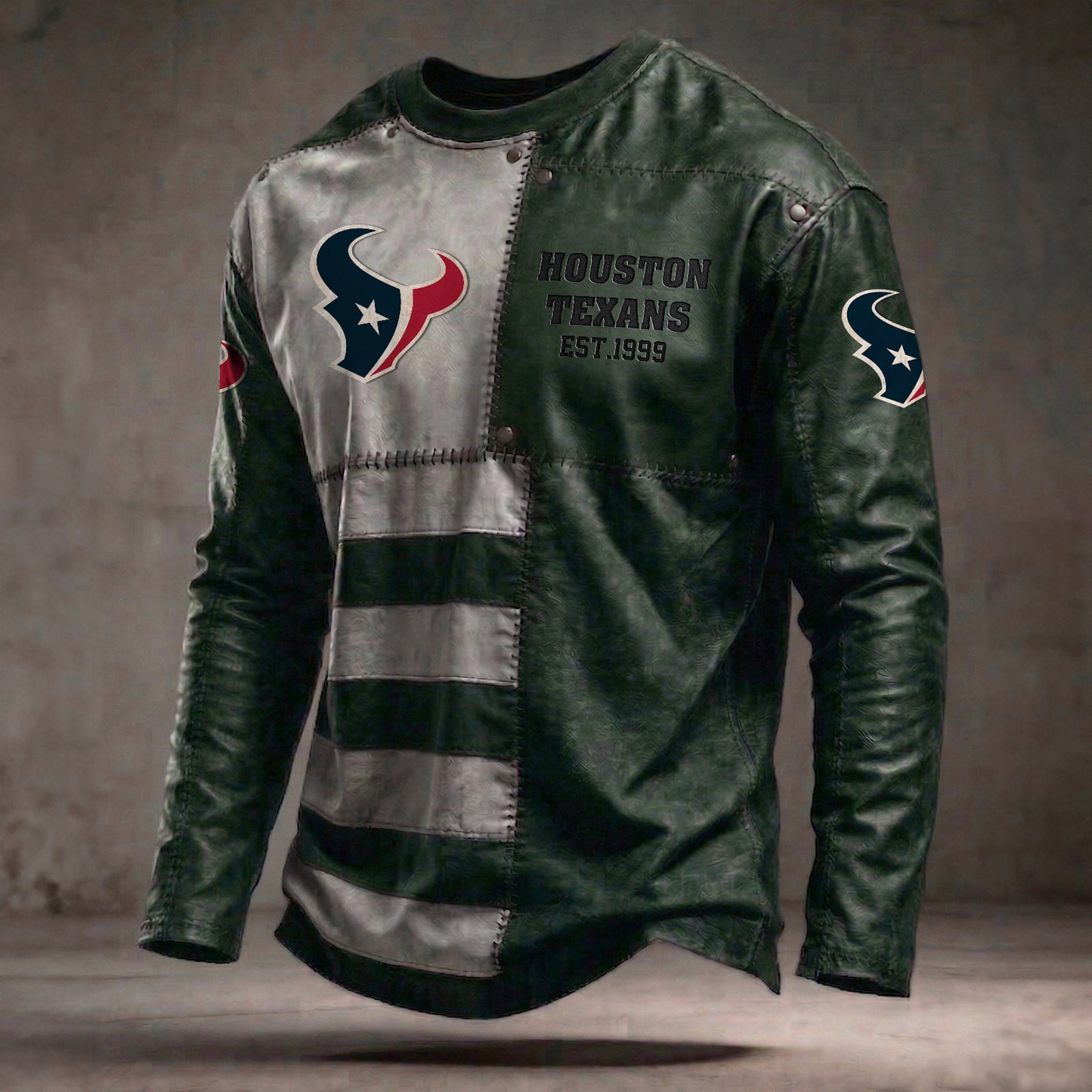 HOU x NFL Long Sleeved Shirt 2304 DatND DVT Army