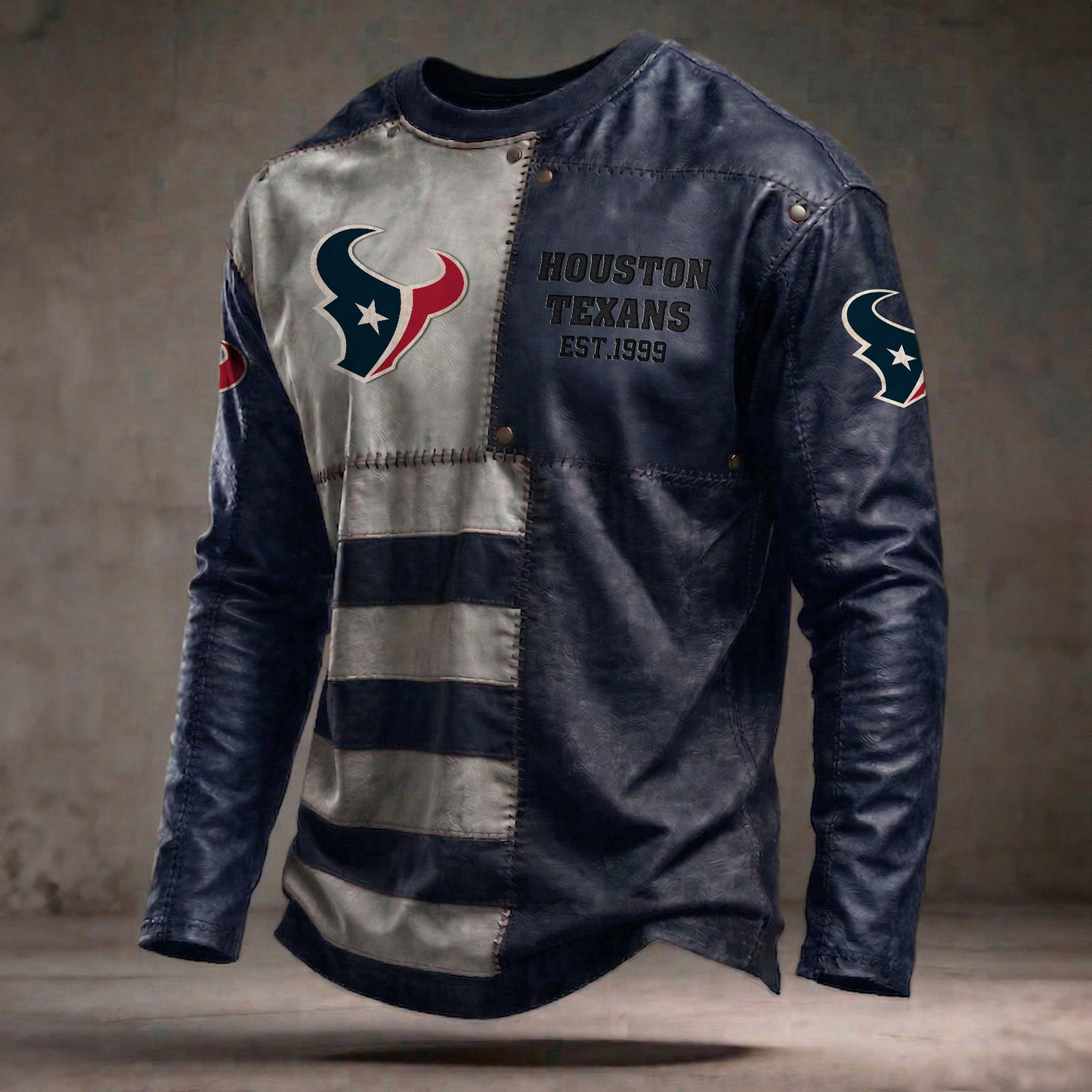 HOU x NFL Long Sleeved Shirt 2304 DatND DVT Army