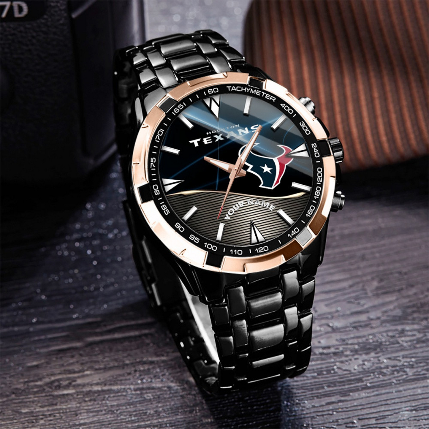 HOU x NFL Luxury Alloy Watch DATND TANTD