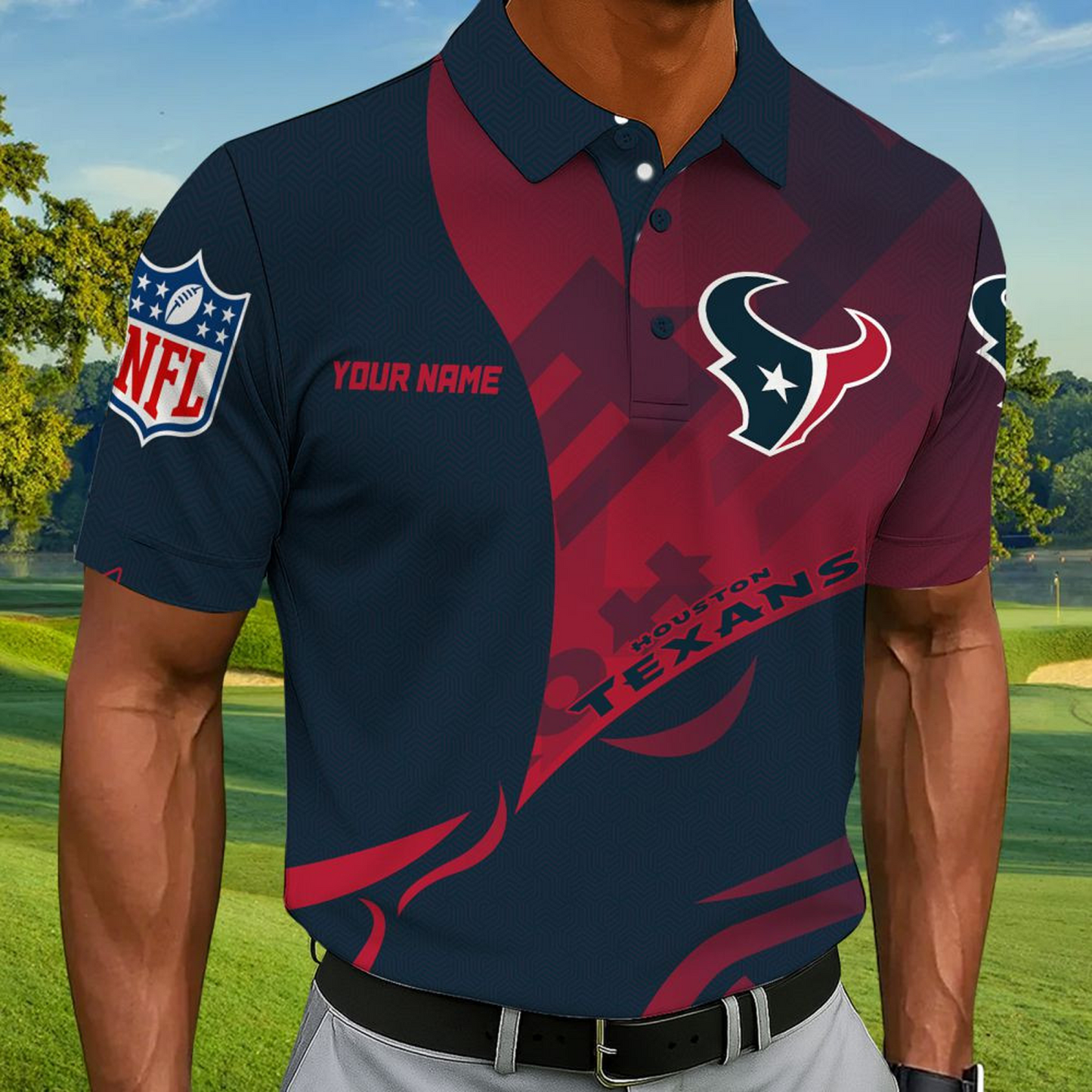 HOU x NFL Premium Aparael 3D Shirt DATND TANTD 040526