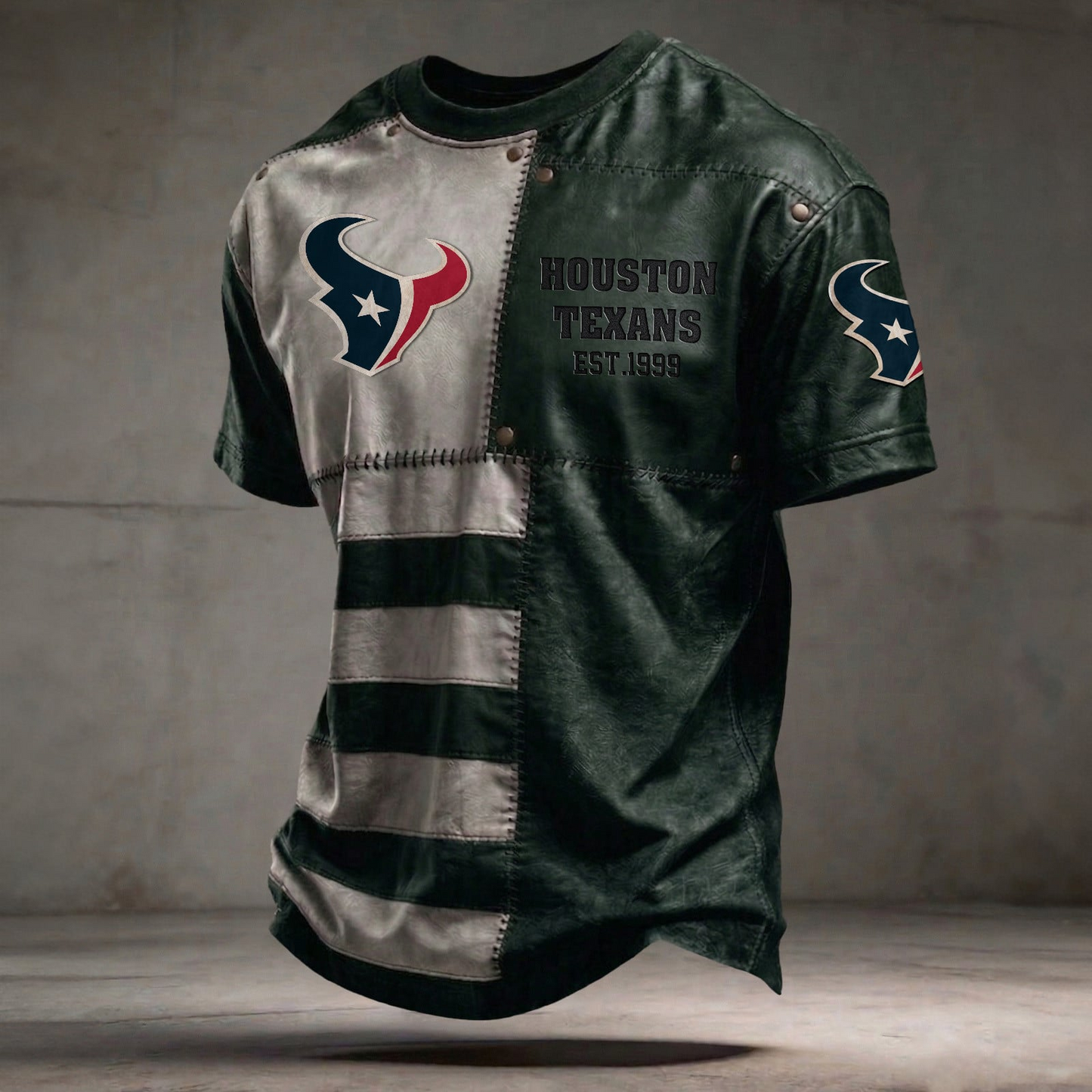 HOU x NFL T-Shirt 0404 DatND DVT Army