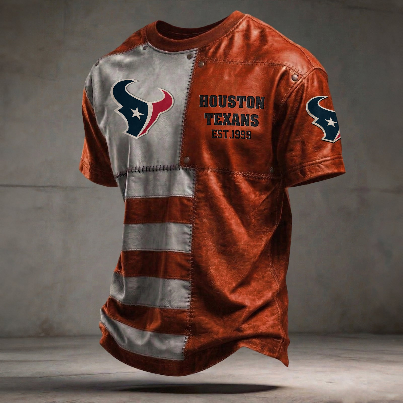 HOU x NFL T-Shirt 0404 DatND DVT Orange