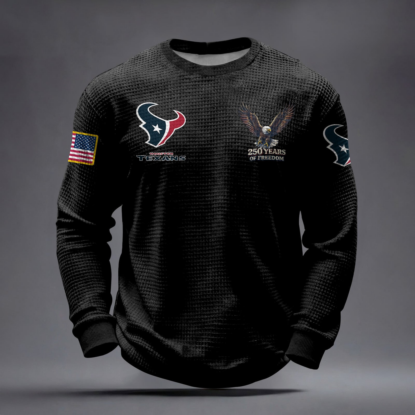HOU x NFL Waffle Sweatshirt DatND DVT