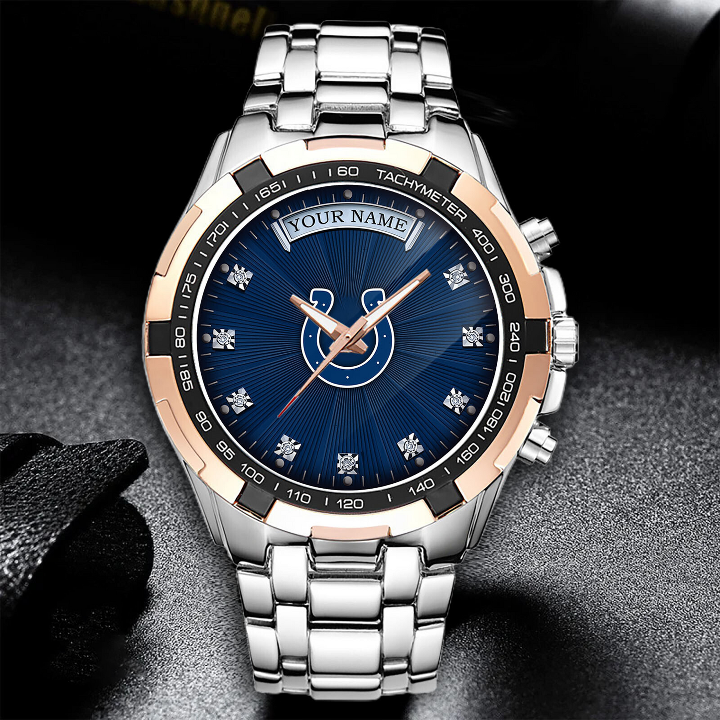 IND x NFL Luxury Men Watch DATND TANTD 200426