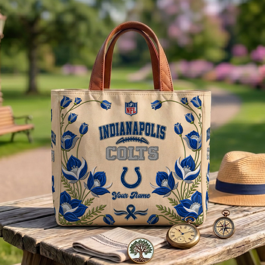 IND x NFL Printed Canvas Tote Bag 1604 DatND DVT