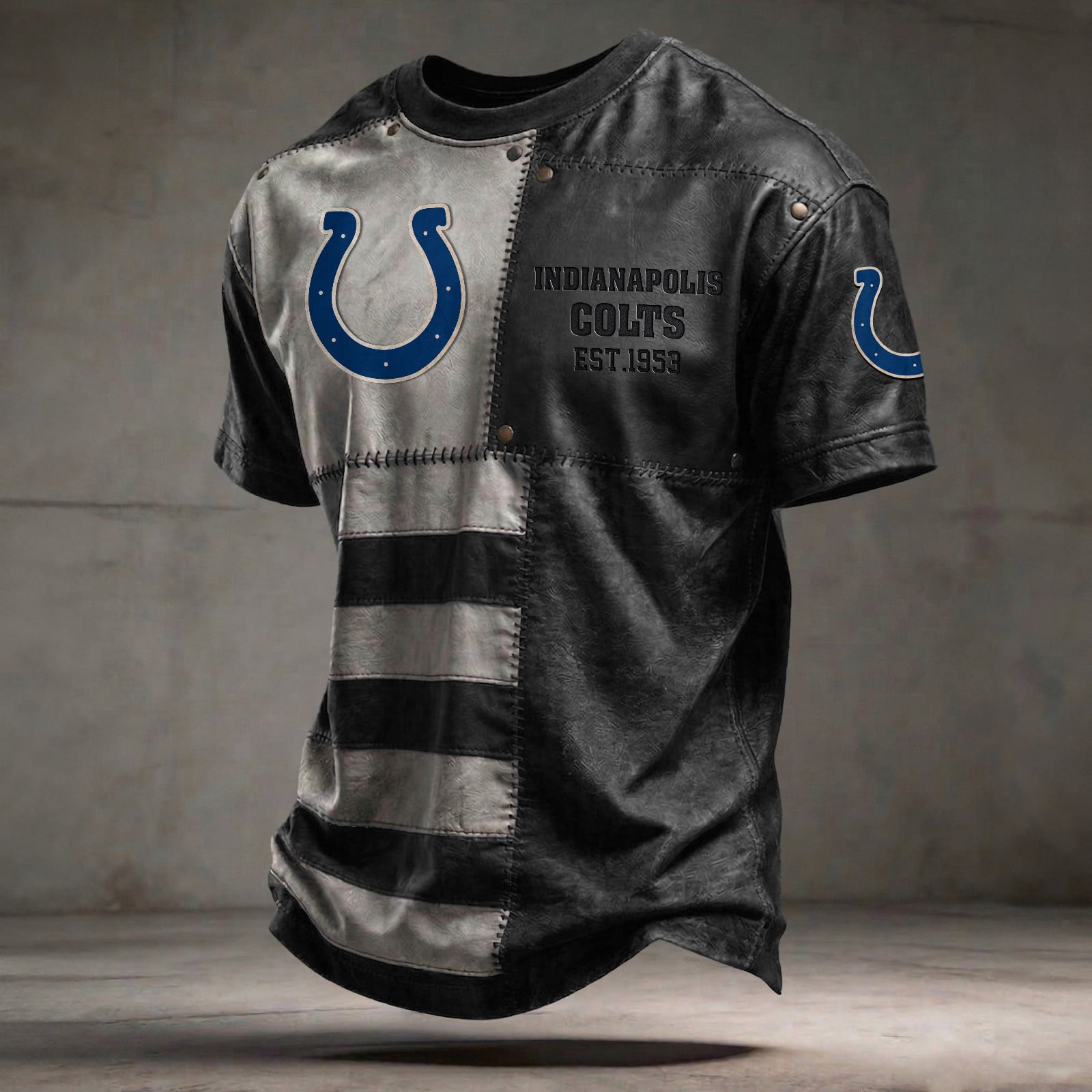 IND x NFL T-Shirt 0404 DatND DVT Black