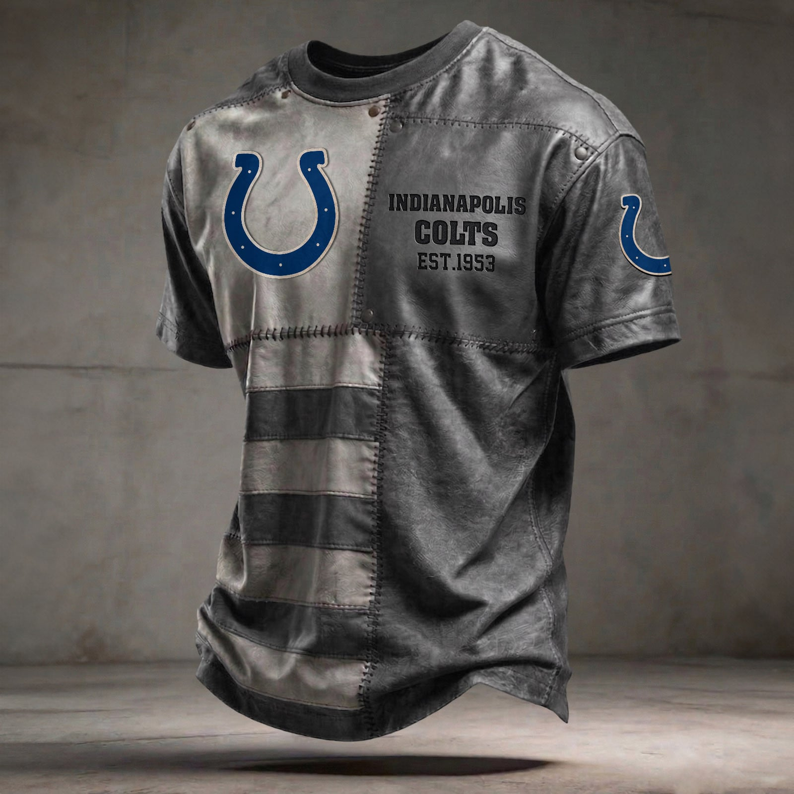 IND x NFL T-Shirt 0404 DatND DVT Grey