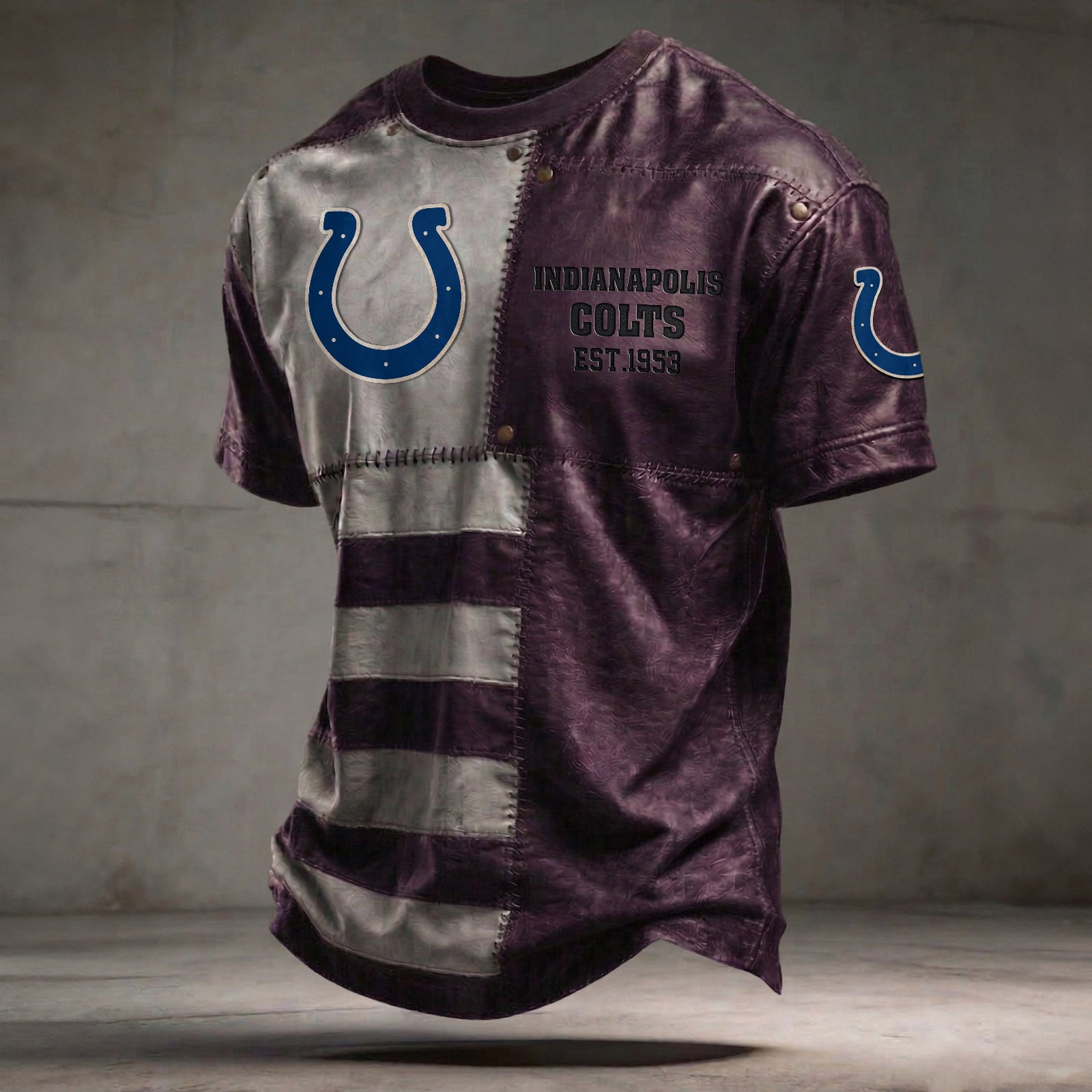 IND x NFL T-Shirt 0404 DatND DVT Purple