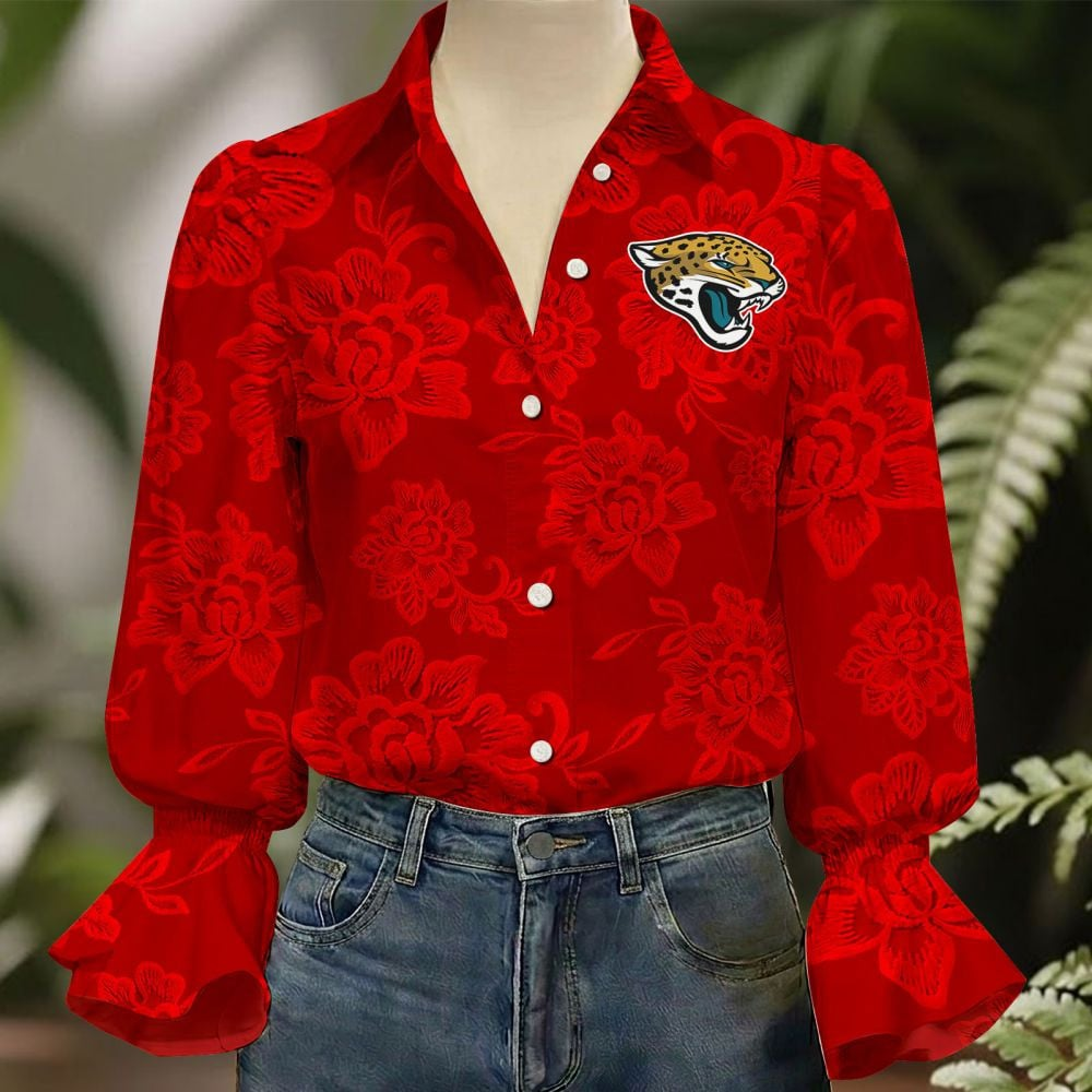 JAC x NFL 3D Collared Lace Long Sleeved Shirt 2004 DatND DVT