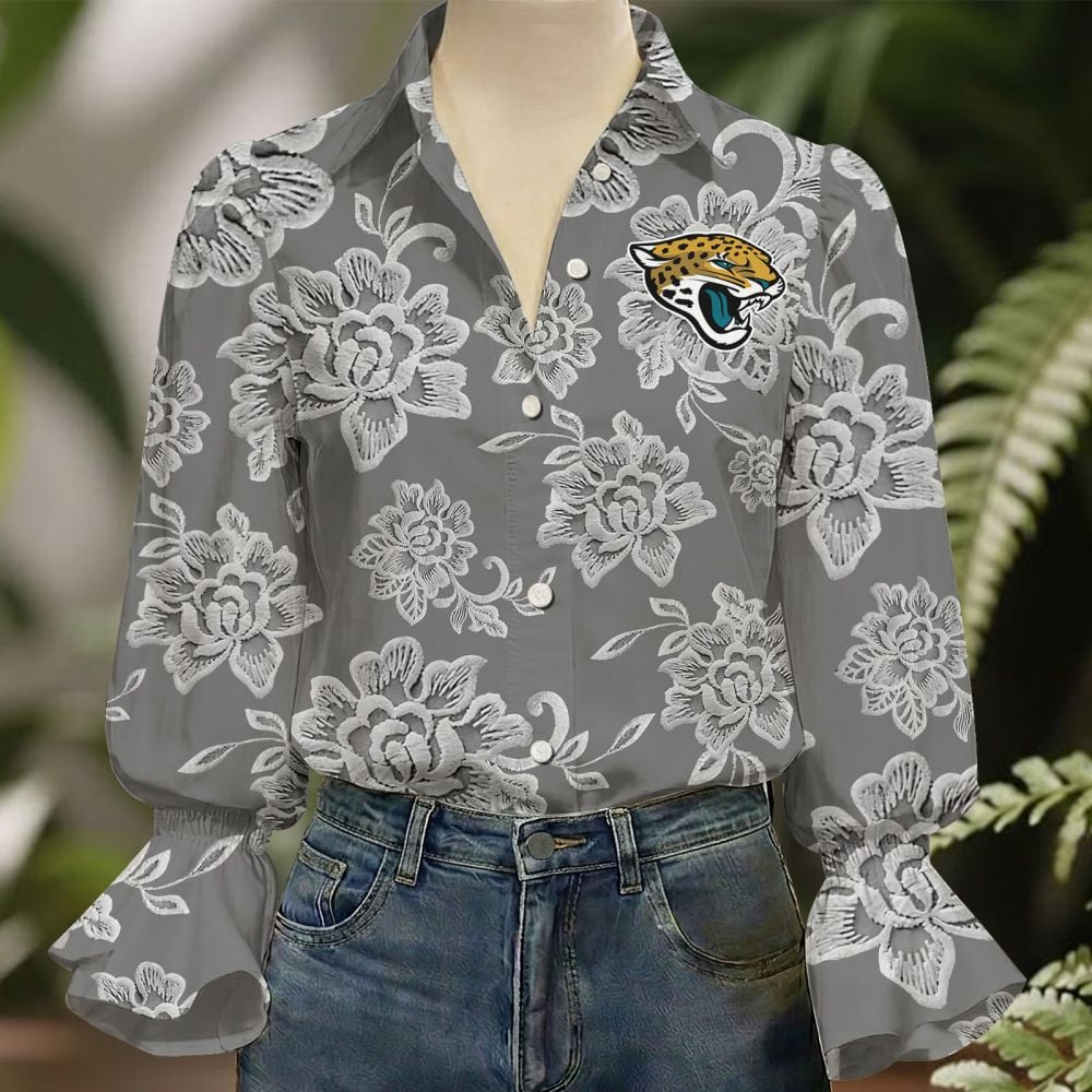 JAC x NFL 3D Collared Lace Long Sleeved Shirt 2004 DatND DVT