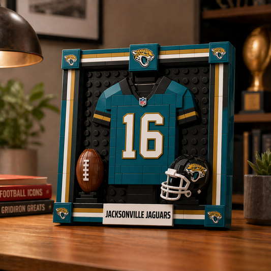 JAC x NFL Framed Jersey Building Set 2304 DatND DVT
